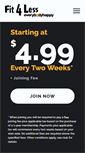 Mobile Screenshot of fit4less.ca